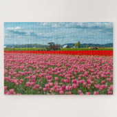 Tulplente van Skagit Valley Legpuzzel (Horizontaal)