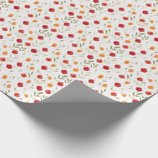 Tulppatroon Cadeaupapier (Hoek)