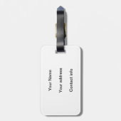 Tulpportret Bagagelabel (Achterkant verticaal)