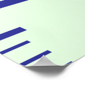 Tulps and Daisies Growth Chart Poster (Hoek)