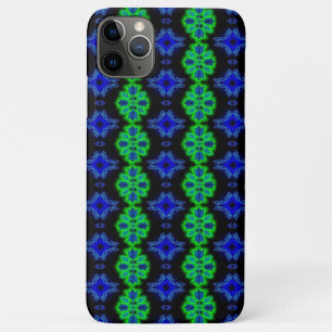 Tulps Artdeco in Retrostijl groen zwart Case-Mate iPhone Case