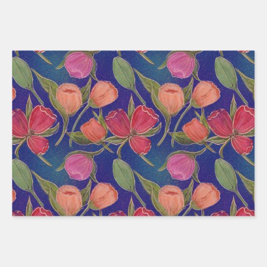 Tulps Beauful Inpakpapier Vel (Voorkant 2)