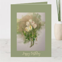 Tulps Blush Kaart