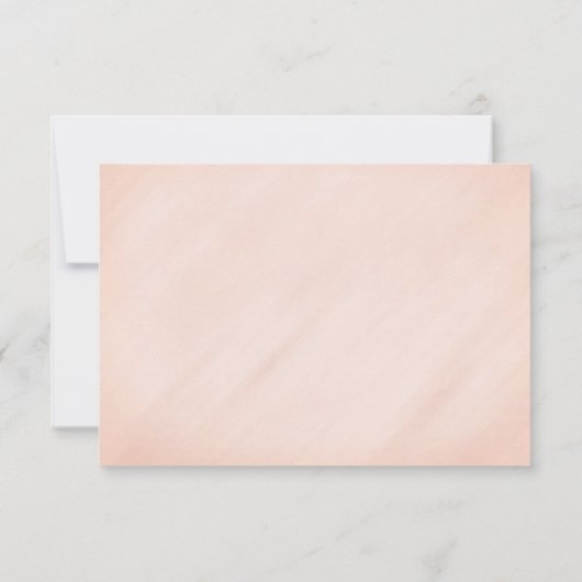 Tulps blush roze lentebruiloft RSVP (Achterkant)