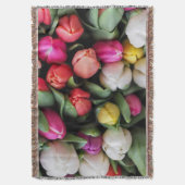 Tulps Colorful Flowers Paaslente Deken (Voorkant Verticaal)