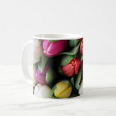 Tulps Colorful Flowers Paaslente Koffiemok (Voorkant links)