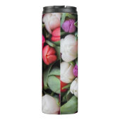Tulps Colorful Flowers Paaslente Thermosbeker (Achterkant)