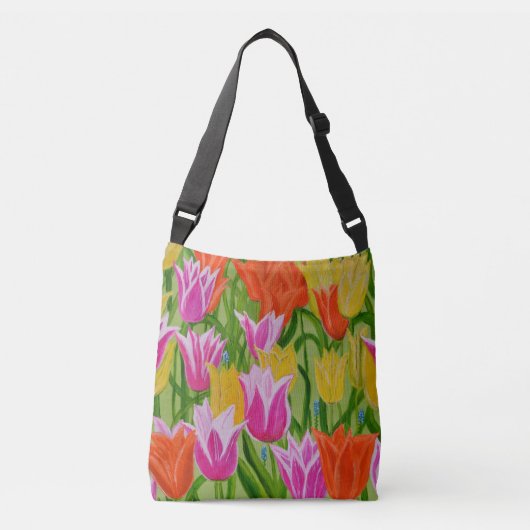 Tulps Cross-Body Bag Crossbody Tas (Voorkant)