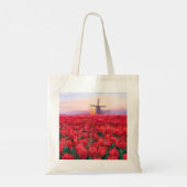 Tulps Field Canvas tas - Lente in Nederland (Achterkant)