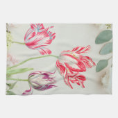 Tulps Flowers Kitchen Towel Theedoek (Horizontaal)