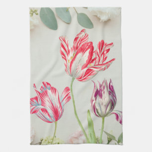 Tulps Flowers Kitchen Towel Theedoek