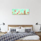 Tulps Flowers Spring Painting Fine Art Canvas Afdruk (Insitu (Slaapkamer))