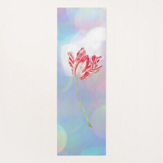 Tulps  Flowers Yoga Mat (Achterkant)