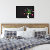 Tulps met schilderkunst canvas afdruk (Insitu (Slaapkamer))