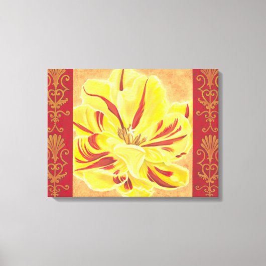 Tulpstroom II Canvas Afdruk (Voorkant)