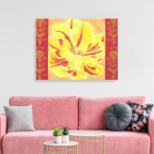 Tulpstroom II Canvas Afdruk (Insitu (Woonkamer))