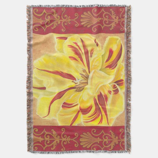 Tulpstroom II Deken (Voorkant Verticaal)
