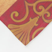 Tulpstroom II Fleece Deken (Hoek)