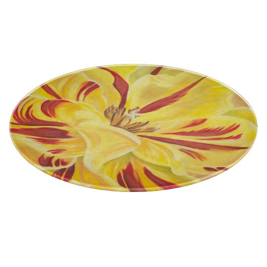 Tulpstroom II Snijplank (Hoek)