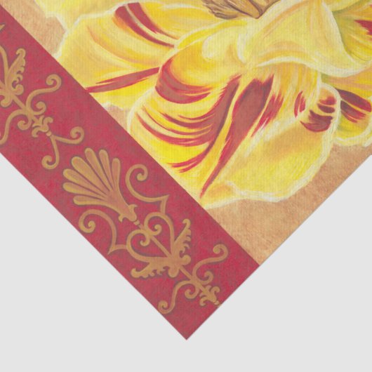 Tulpstroom II Tissuepapier (Detail)