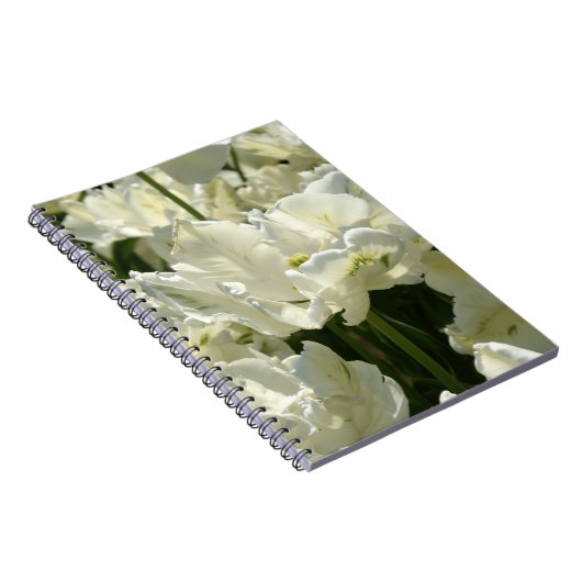 Tulpt het witte notitieboek (Rechterzijde)