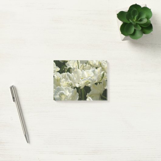 Tulpt het witte post-it® notes (Kantoor)