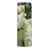 Tulpt het witte thermosbeker (Achterkant)