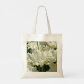 Tulpt het witte tote bag (Achterkant)
