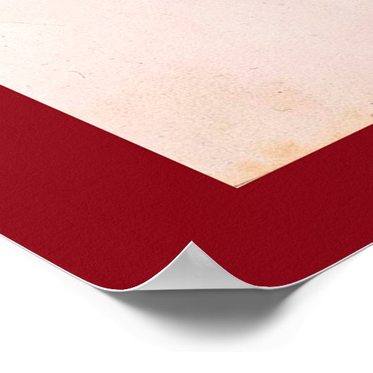  Tulptekening Poster (Hoek)