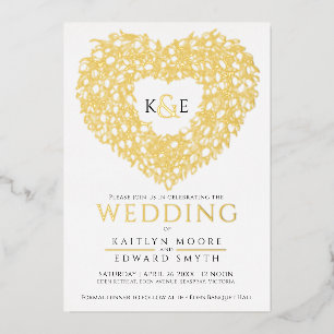 Tulptulptulptulptulpje met zwarte tulpje folie uitnodiging