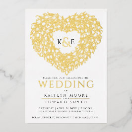 Tulptulptulptulptulpje met zwarte tulpje folie uitnodiging