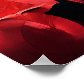 Tulpveld – Abstracte Bloemintensiteit Poster (Hoek)