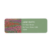 Tulpveld Etiket (Voorkant)