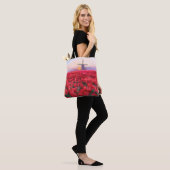 Tulpveld - Landschap - Lente in Nederland Tote Bag (Op model)