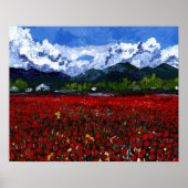 Tulpveld Poster (Voorkant)