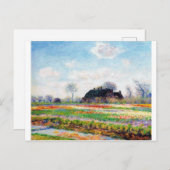 Tulpvelden in Nederland, Monet Briefkaart (Voorkant / Achterkant)