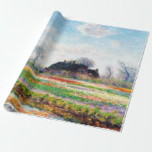 Tulpvelden in Nederland, Monet Cadeaupapier (Uitgerold)