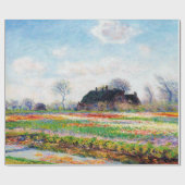Tulpvelden in Nederland, Monet Cadeaupapier (Vlak)