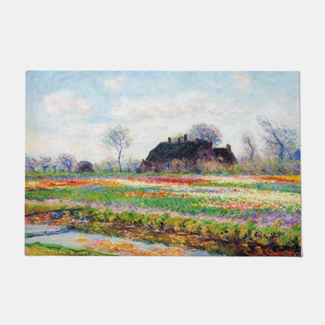 Tulpvelden in Nederland, Monet Deurmat (Voorkant)