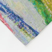 Tulpvelden in Nederland, Monet Fleece Deken (Hoek)