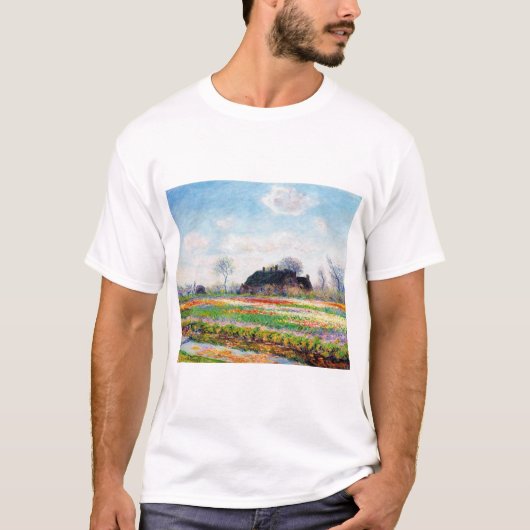 Tulpvelden in Nederland, Monet T-shirt (Voorkant)