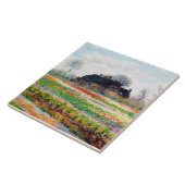 Tulpvelden in Nederland, Monet Tegeltje (Zijkant)