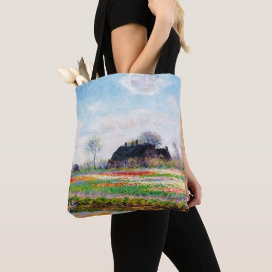 Tulpvelden in Nederland, Monet Tote Bag (Dichtbij)