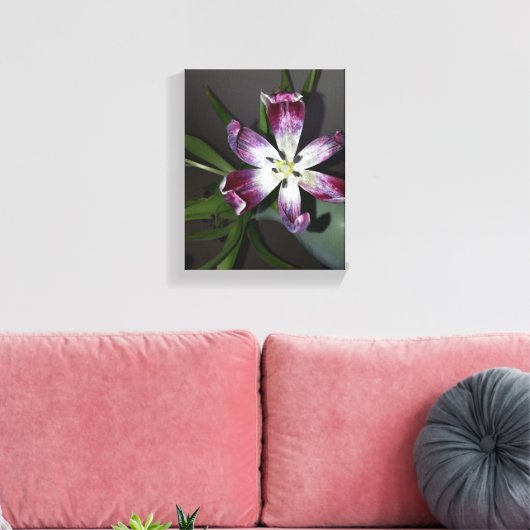 Tulpventiel Canvas Afdruk (Insitu (Woonkamer))