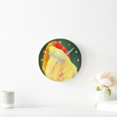 Tulpventilatorbenzine met spoelen dicht bij elkaar ronde klok (Huis)