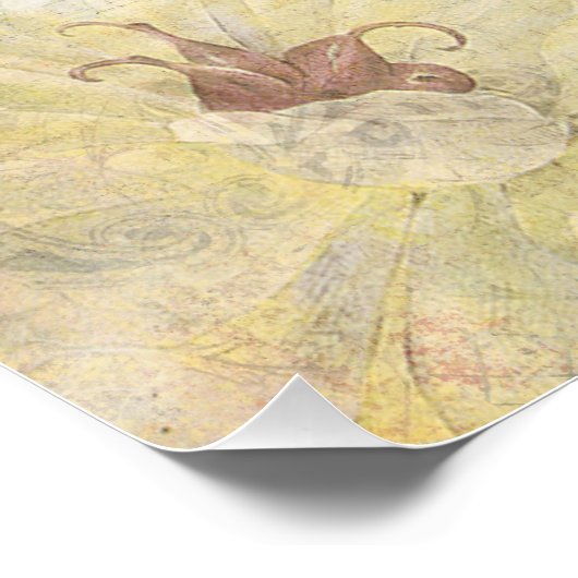 Tulpventilatorcollage Poster (Hoek)