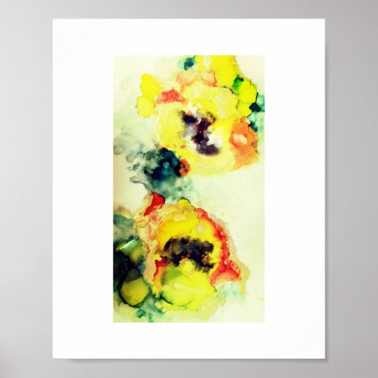 Tulpvlakken Poster (Voorkant)