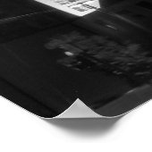 Tulsa After Dark black and white, 2010 Poster (Hoek)