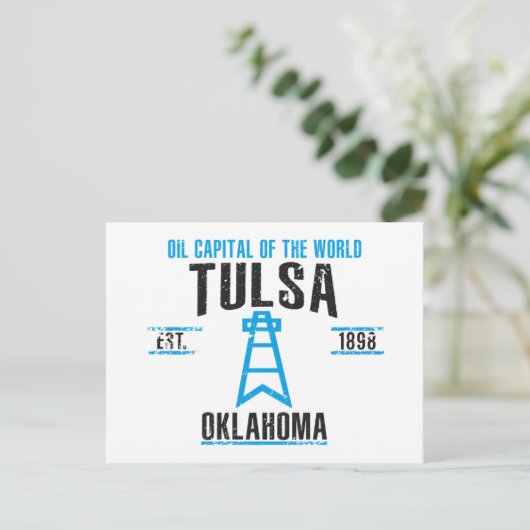 Tulsa Briefkaart (Staand voorkant)