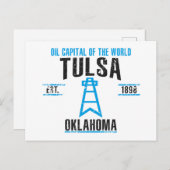 Tulsa Briefkaart (Voorkant / Achterkant)